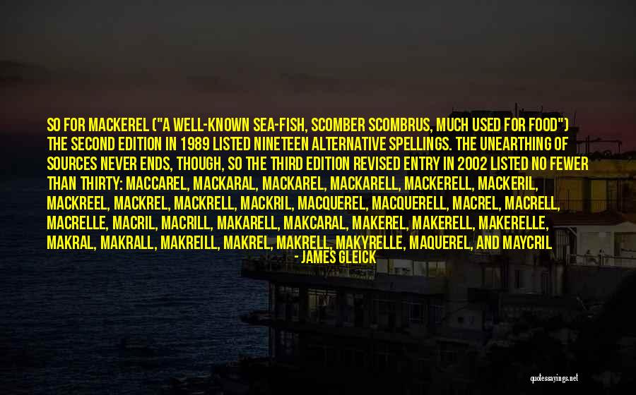 Mackerel Fish Quotes By James Gleick Mackerel Fish Quotes By James Gleick
