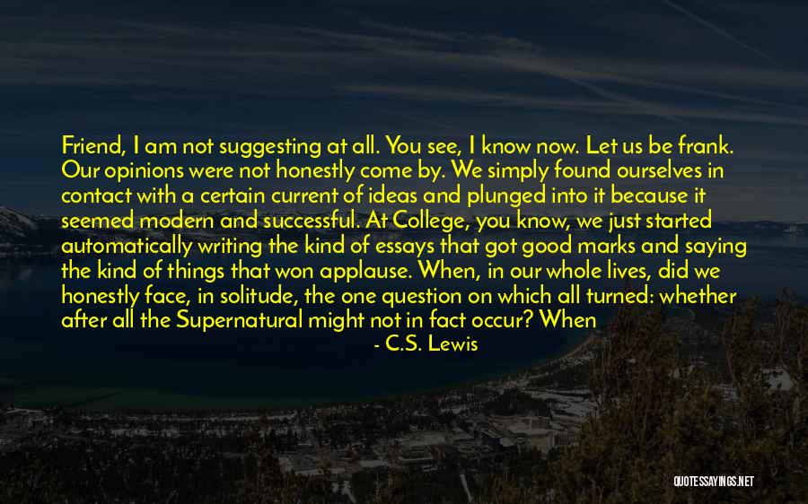 Mackinac Island Quotes By C.S. Lewis