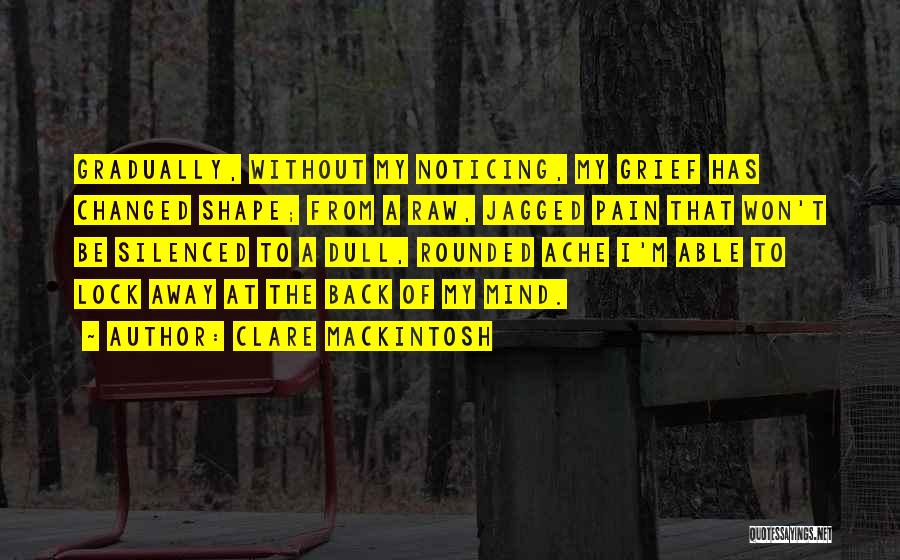 Mackintosh Quotes By Clare Mackintosh
