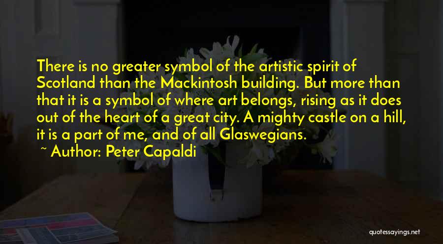 Mackintosh Quotes By Peter Capaldi