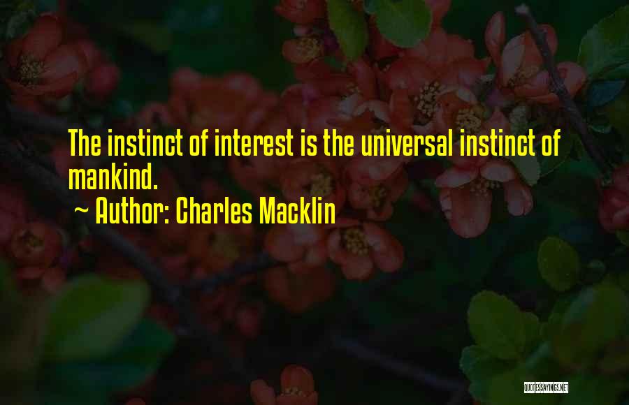 Macklin Quotes By Charles Macklin
