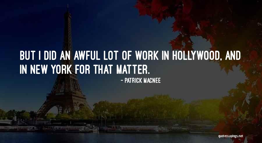 Macnee Patrick Quotes By Patrick Macnee Macnee Patrick Quotes By Patrick Macnee