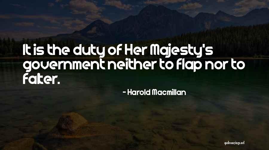Macniven Restaurant Quotes By Harold Macmillan