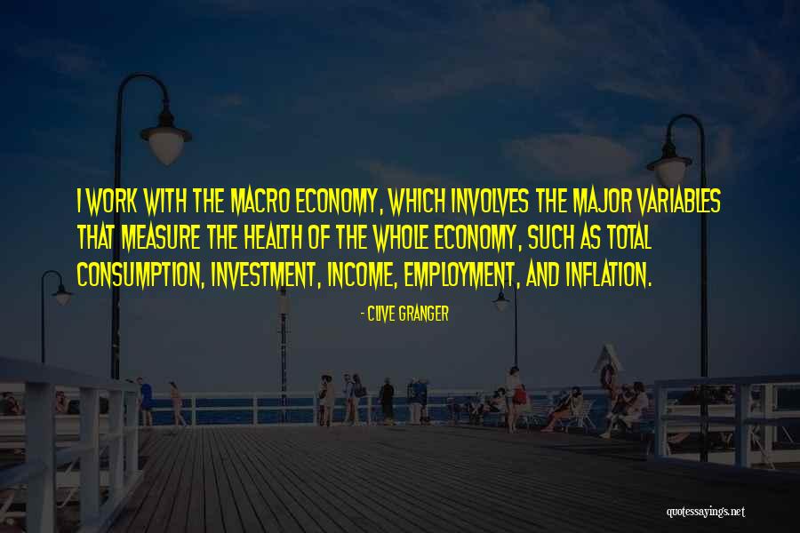 Macro Quotes By Clive Granger Macro Quotes By Clive Granger