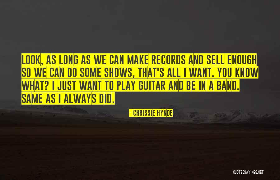 Macvean Lewis Quotes By Chrissie Hynde Macvean Lewis Quotes By Chrissie Hynde