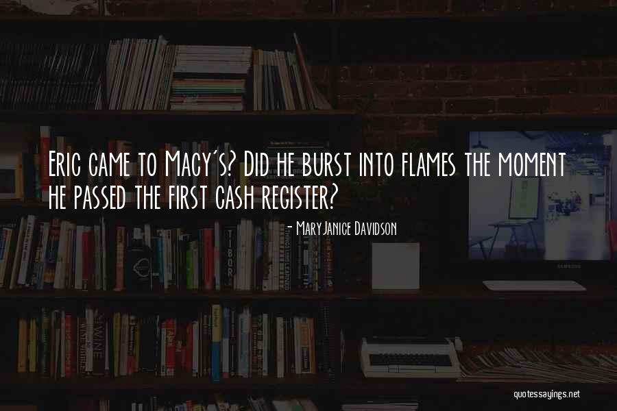 Macy's Quotes By MaryJanice Davidson Macy's Quotes By MaryJanice Davidson