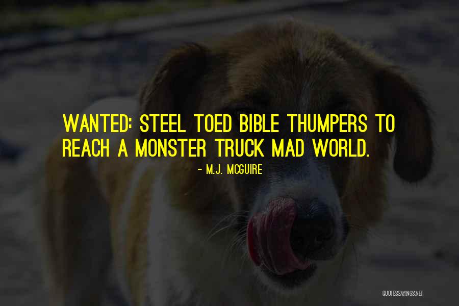 Mad As Funny Quotes By M.J. McGuire