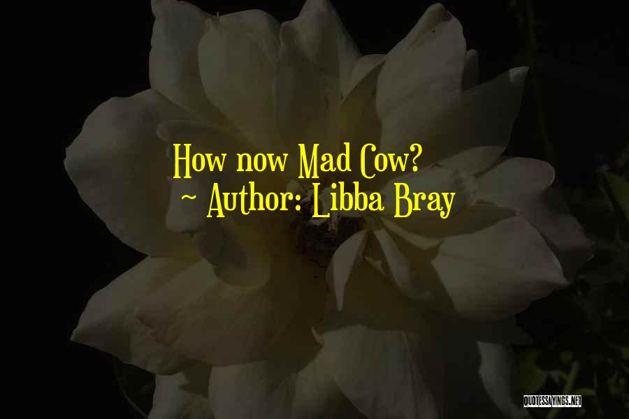 Mad Cow Quotes By Libba Bray