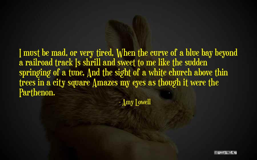 Mad Eye Quotes By Amy Lowell