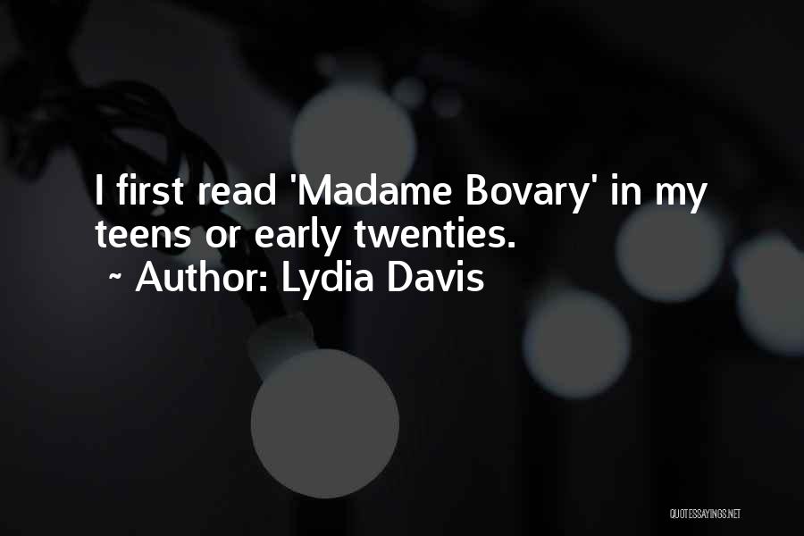 Madame Quotes By Lydia Davis