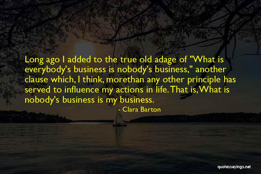 Madame Shoushou Quotes By Clara Barton Madame Shoushou Quotes By Clara Barton