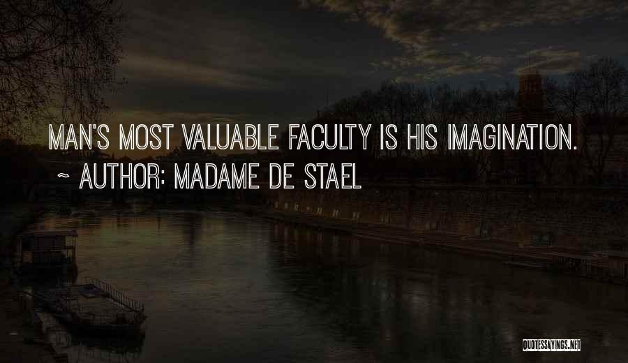 Madame Stael Quotes By Madame De Stael