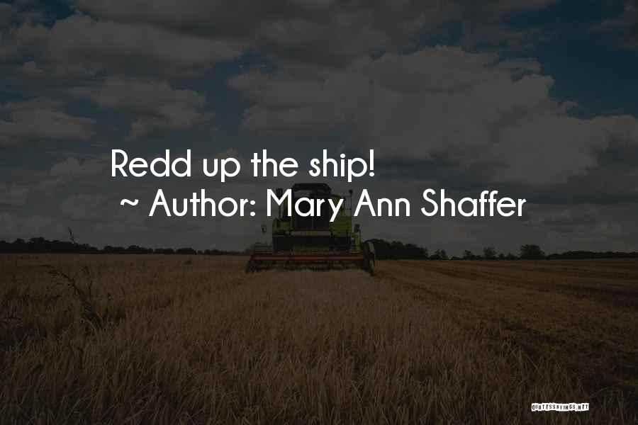 Madang New Guinea Quotes By Mary Ann Shaffer