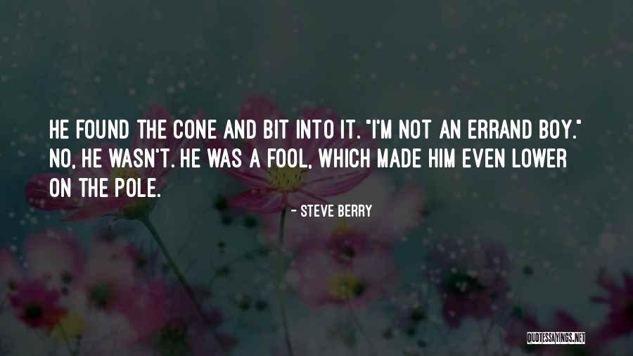 Made A Fool Of Myself Quotes By Steve Berry