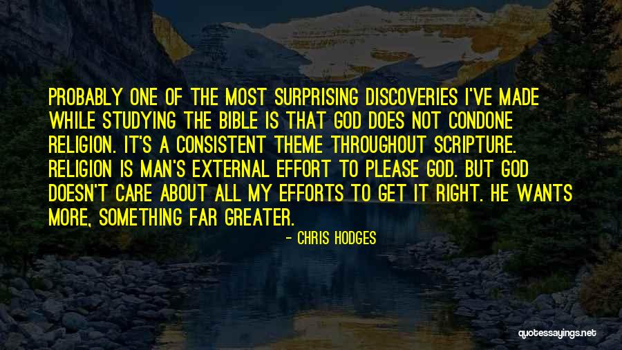 Made All The Efforts Quotes By Chris Hodges Made All The Efforts Quotes By Chris Hodges