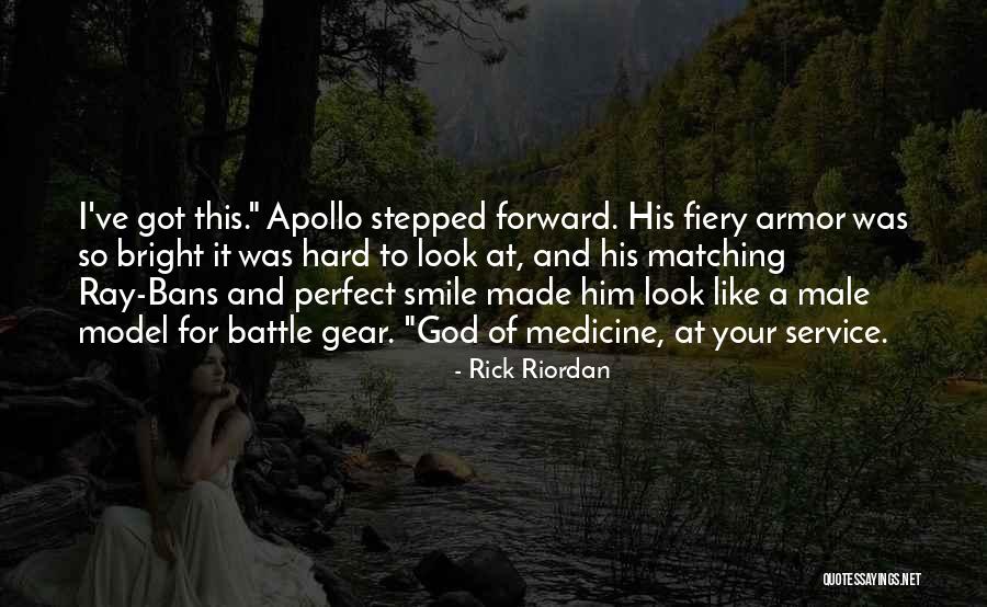Made Gear Quotes By Rick Riordan Made Gear Quotes By Rick Riordan