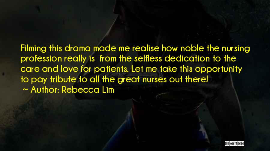 Made Me Realise Quotes By Rebecca Lim