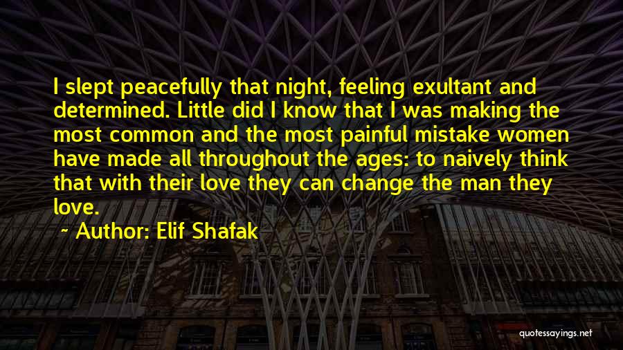 Made Mistake Love Quotes By Elif Shafak