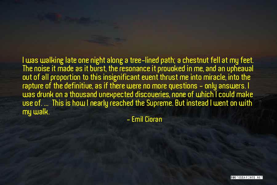 Made My Night Quotes By Emil Cioran