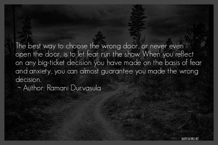 Made Wrong Choice Quotes By Ramani Durvasula