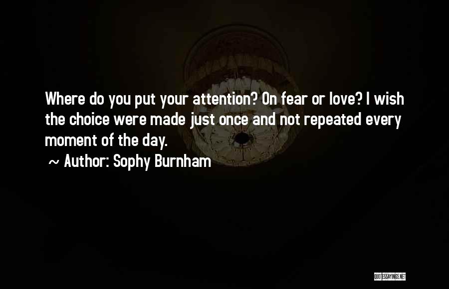 Made Your Choice Quotes By Sophy Burnham