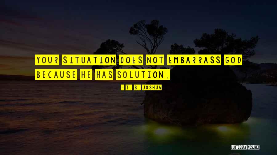 Madhavrao I Quotes By T. B. Joshua Madhavrao I Quotes By T. B. Joshua