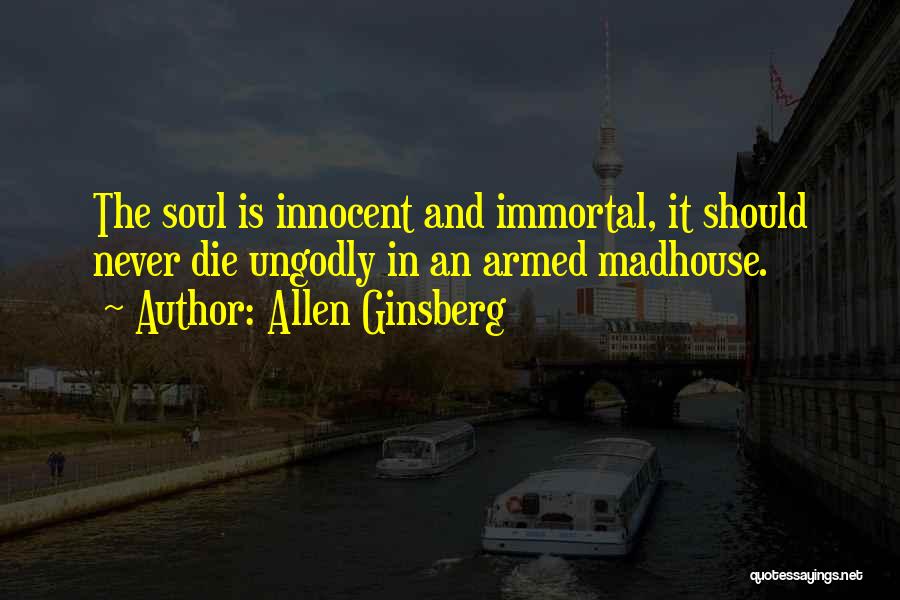 Madhouse Quotes By Allen Ginsberg