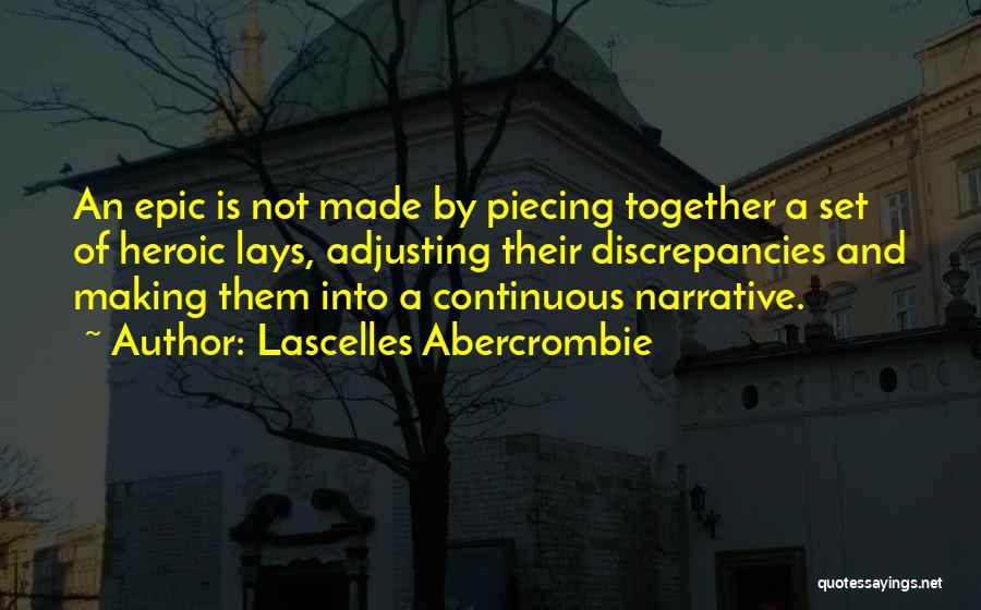 Madison Sisters Quotes By Lascelles Abercrombie