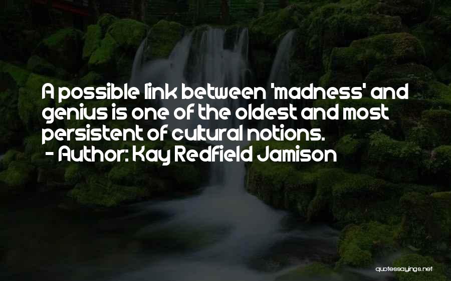 Madness And Genius Quotes By Kay Redfield Jamison