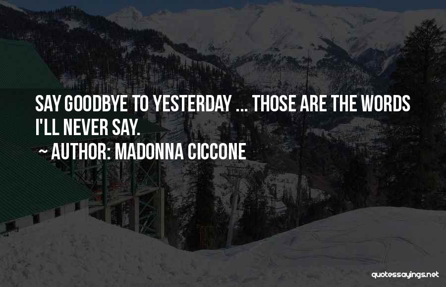 Madonna Ciccone Quotes 1232563