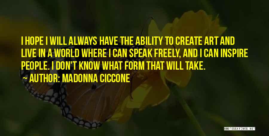 Madonna Ciccone Quotes 1608646