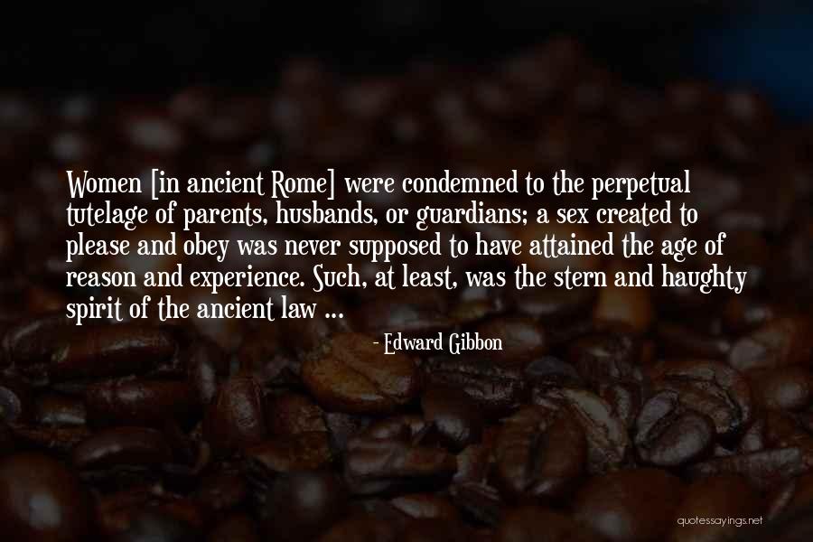 Madre Y Hijo Quotes By Edward Gibbon