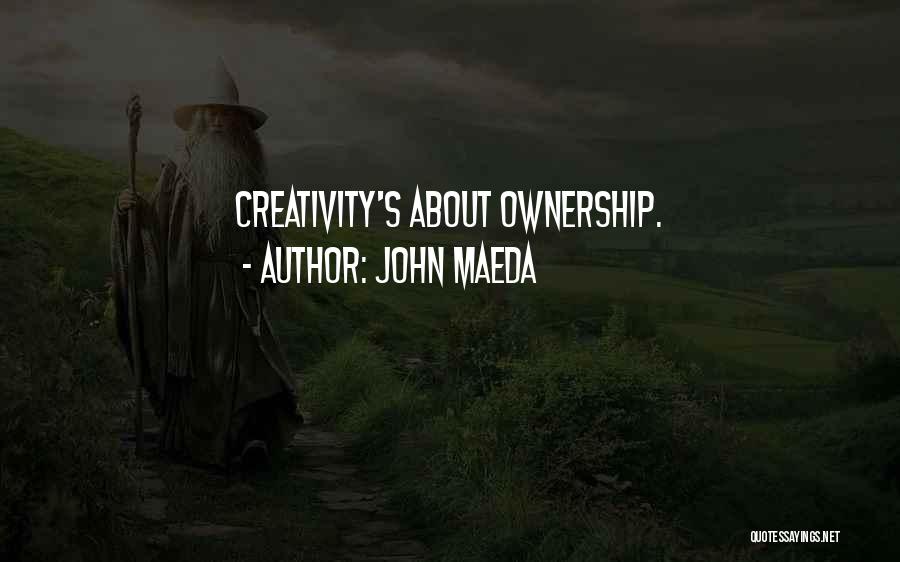 Maeda Quotes By John Maeda