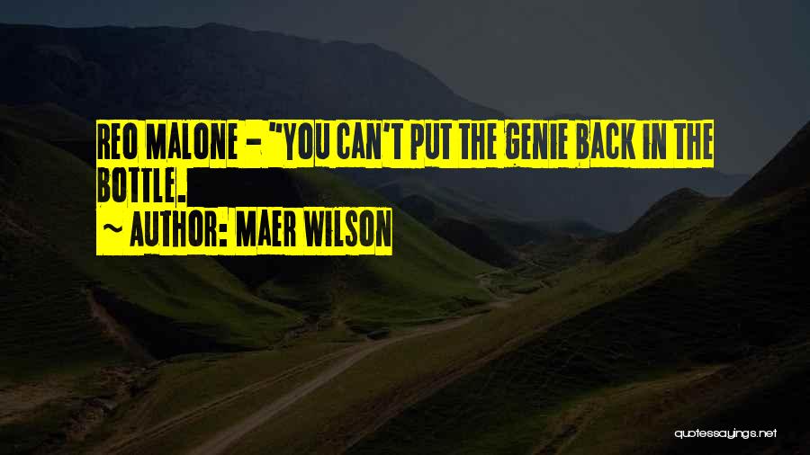 Maer Wilson Quotes 1679358