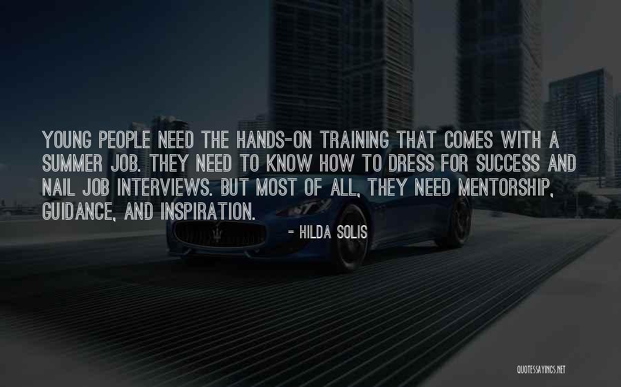 Maesaiah Quotes By Hilda Solis Maesaiah Quotes By Hilda Solis