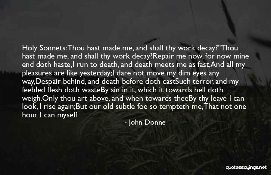 Maesta Duccio Quotes By John Donne Maesta Duccio Quotes By John Donne