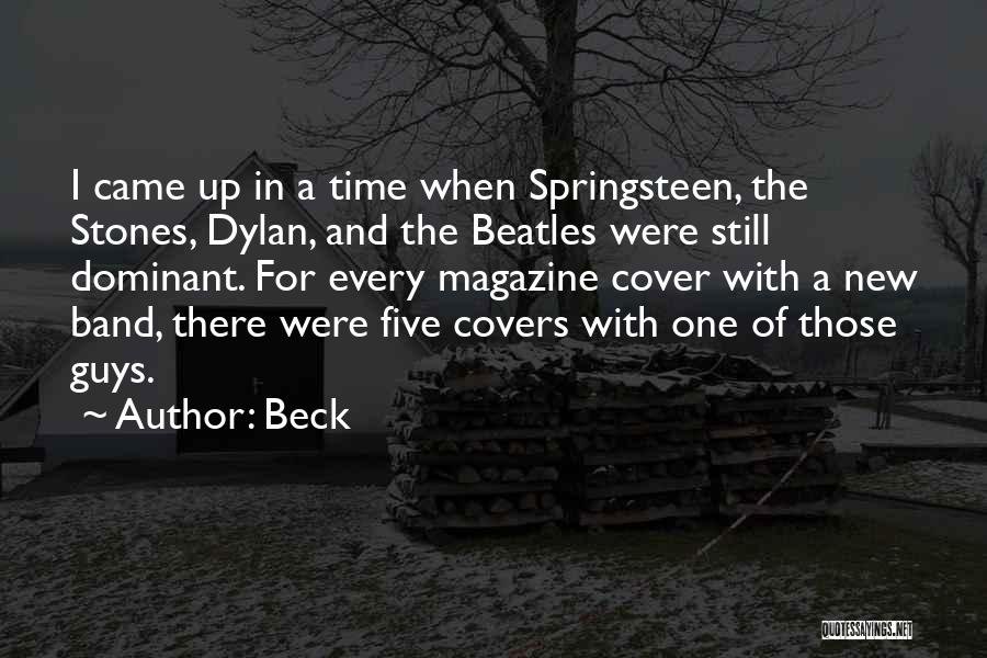 Magazine Covers Quotes By Beck