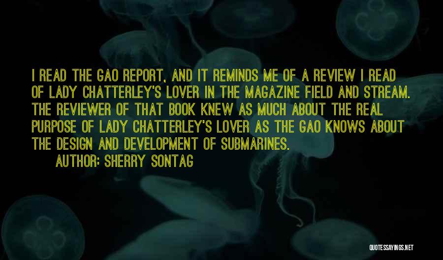 Magazine Design Quotes By Sherry Sontag