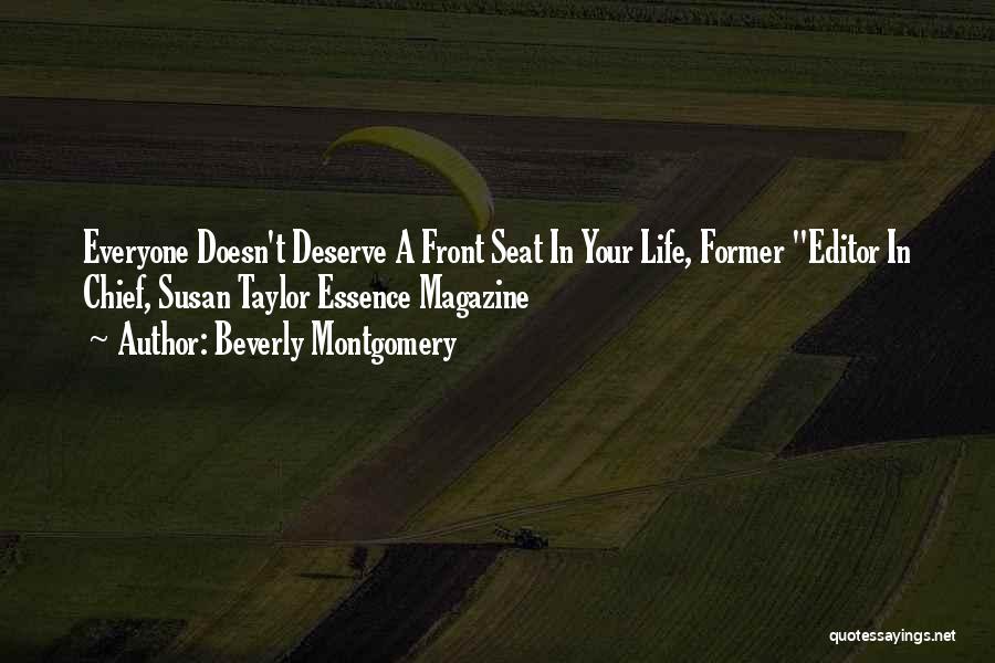 Magazine Quotes By Beverly Montgomery