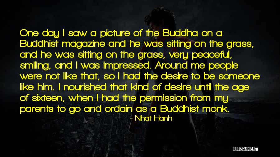 Magazine That Had Quotes By Nhat Hanh Magazine That Had Quotes By Nhat Hanh