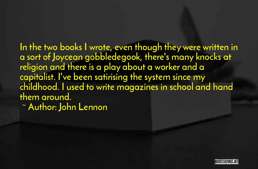 Magazines And Books Quotes By John Lennon
