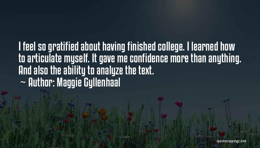 Maggie Gyllenhaal Quotes 1573002