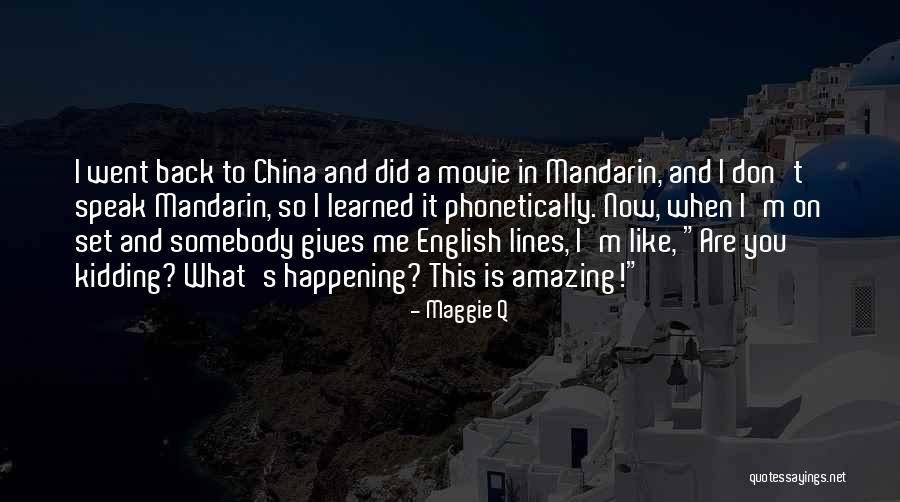 Maggie Q Quotes 1783401 Maggie Q Quotes 1783401