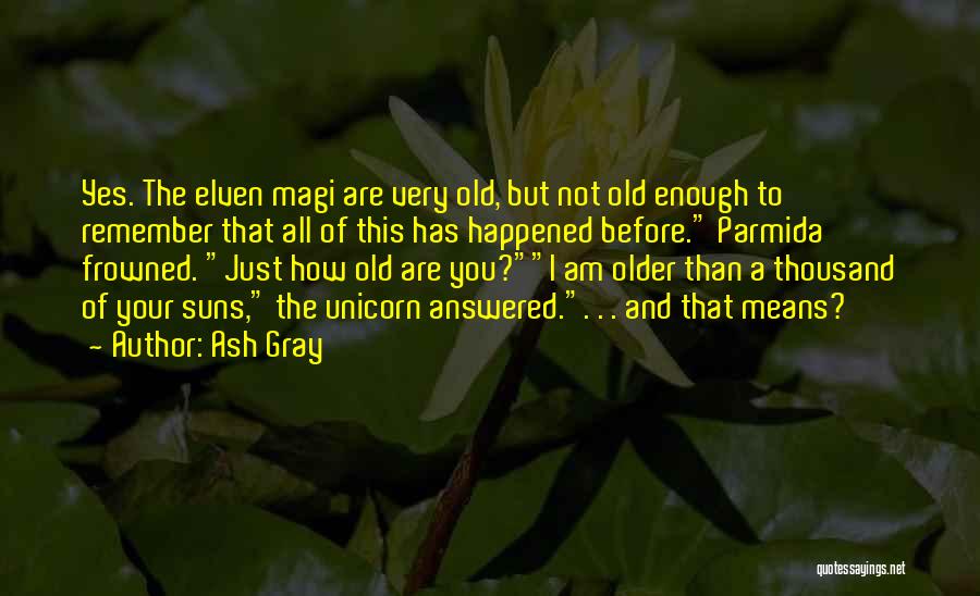 Magi Quotes By Ash Gray