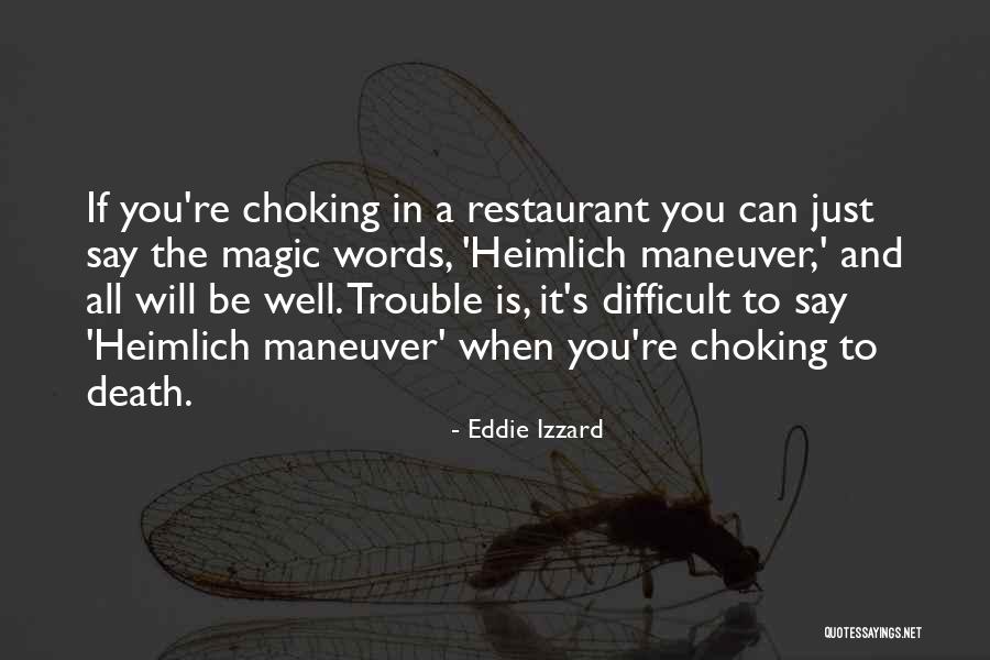 Magic And Death Quotes By Eddie Izzard Magic And Death Quotes By Eddie Izzard
