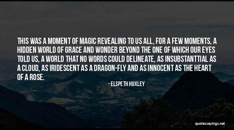 Magic And Wonder Quotes By Elspeth Huxley