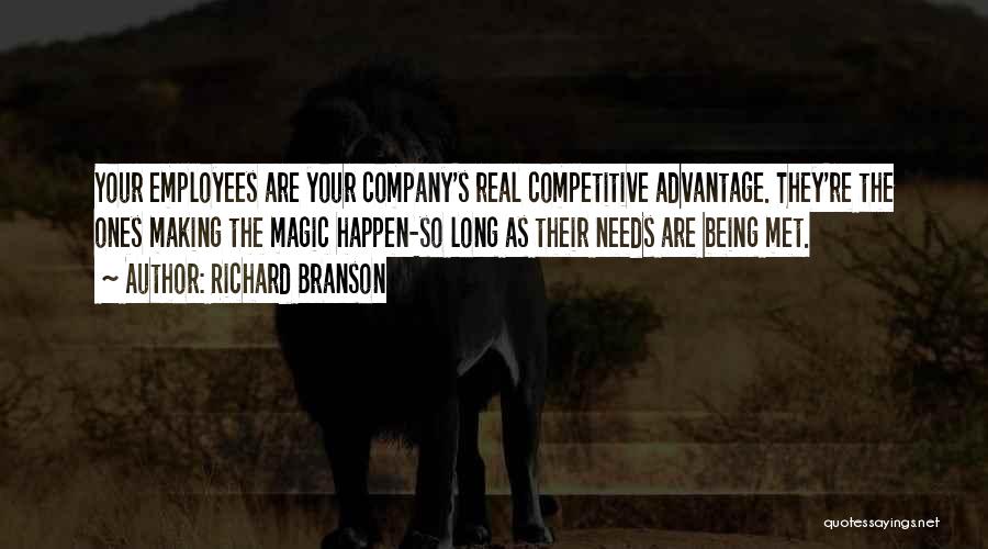 Magic Being Real Quotes By Richard Branson