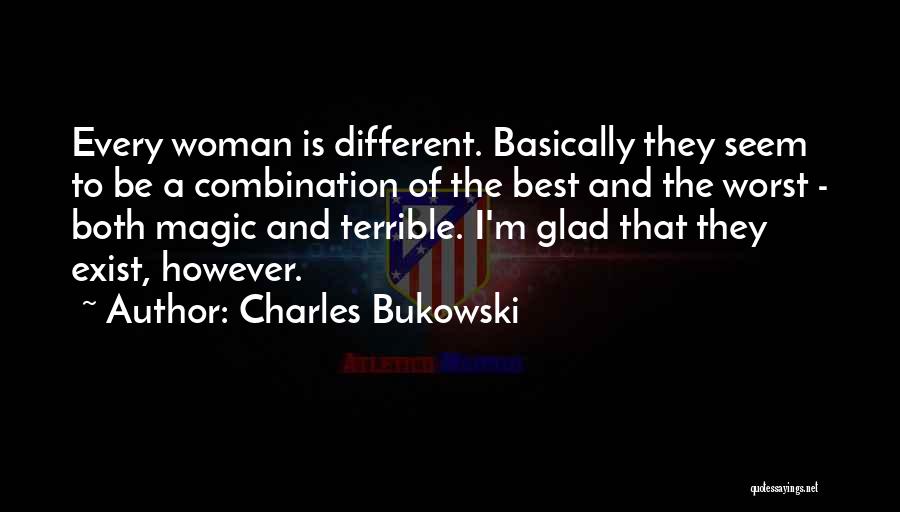 Magic Exist Quotes By Charles Bukowski