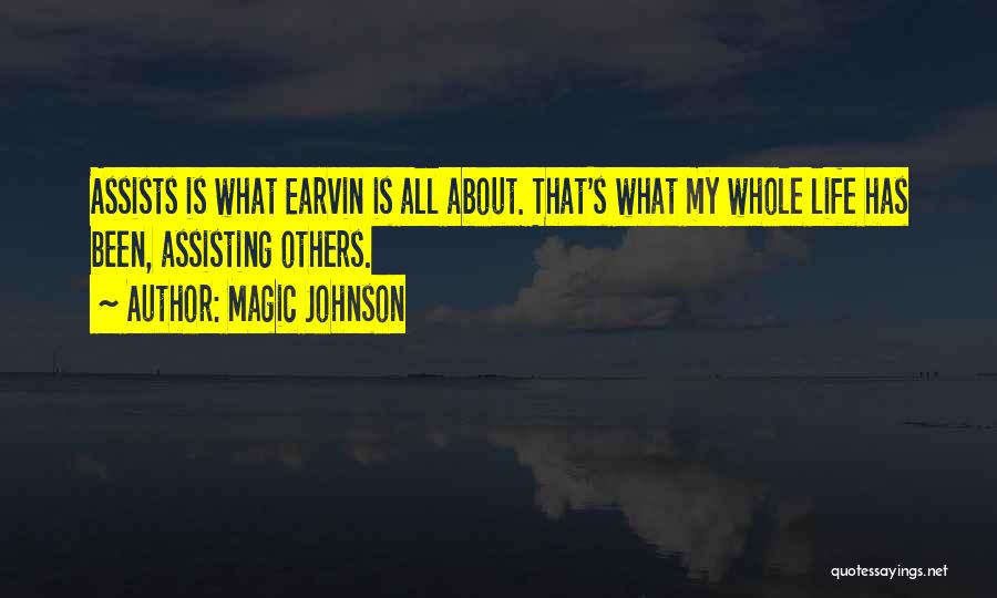 Magic Johnson's Quotes By Magic Johnson