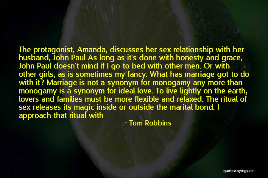 Magic Marriage Quotes By Tom Robbins Magic Marriage Quotes By Tom Robbins